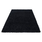 High-Pile Floor Rug - Life Anthracite