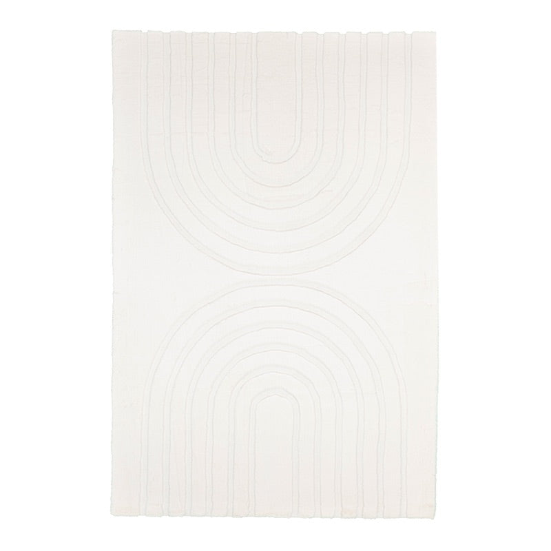 Soft High Pile Rug - Carvy Arches Cream