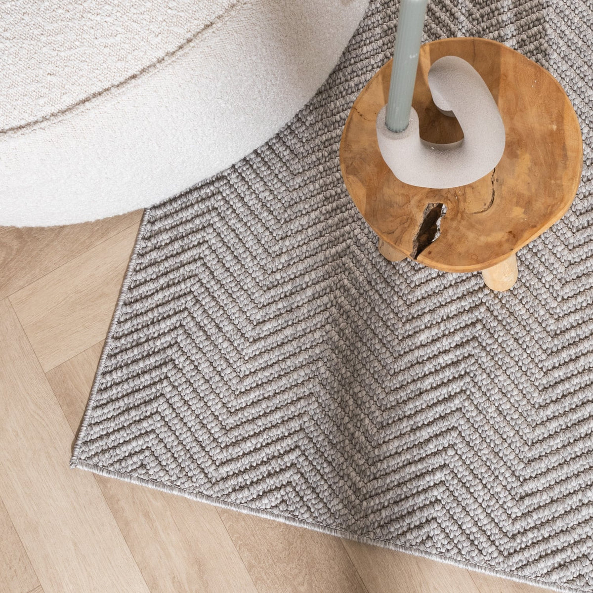Sustainable Rug - Lorre Lines Grey/Anthracite