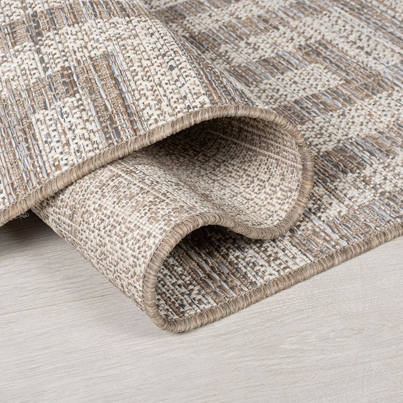 Modern balcony rug - Liparo Salerno Grey