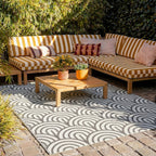 Outdoor Rug - Summer Arch Grey