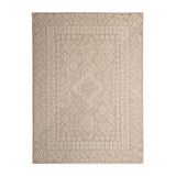 Jute Outdoor Rug - Atlas Aztec Brown/Cream