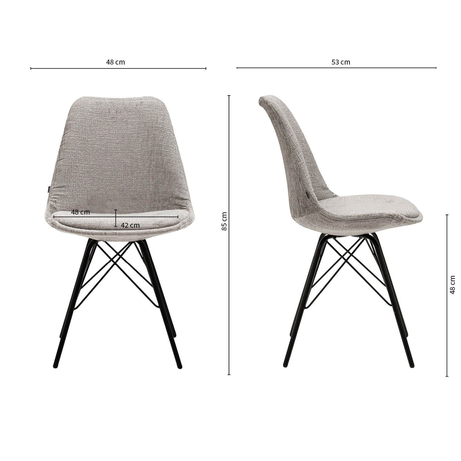 Dining chair - Bren Grey