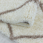 Berber Rug - Agadir Lines Cream/Beige