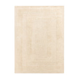 Scandinavian rug - Lova Border Beige