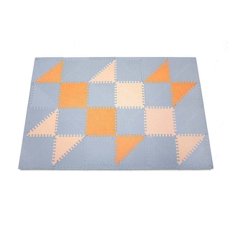 Foam Puzzlematte - Joy Hygge Grau/Terrakotta