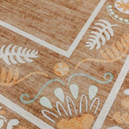Outdoor rug - Maui Border Terracotta