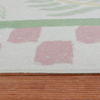 Outdoor Rug - Oasis Leaves Pink/Green