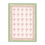 Outdoor Rug - Oasis Palm Pink/Green