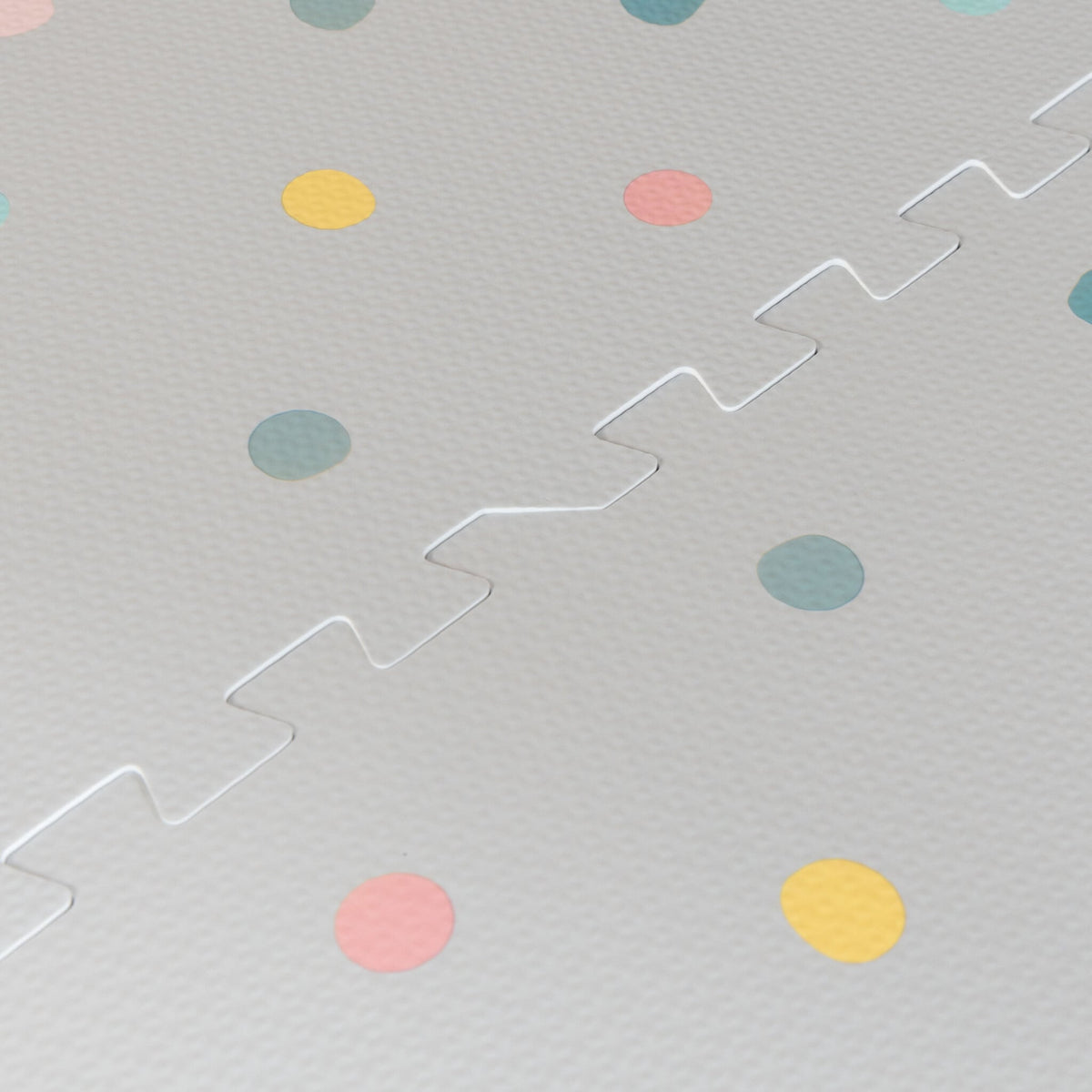 Foam Puzzle Mat – Alfie Dots Light Grey