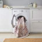 Washable floor rug - Reido Traditional Pink