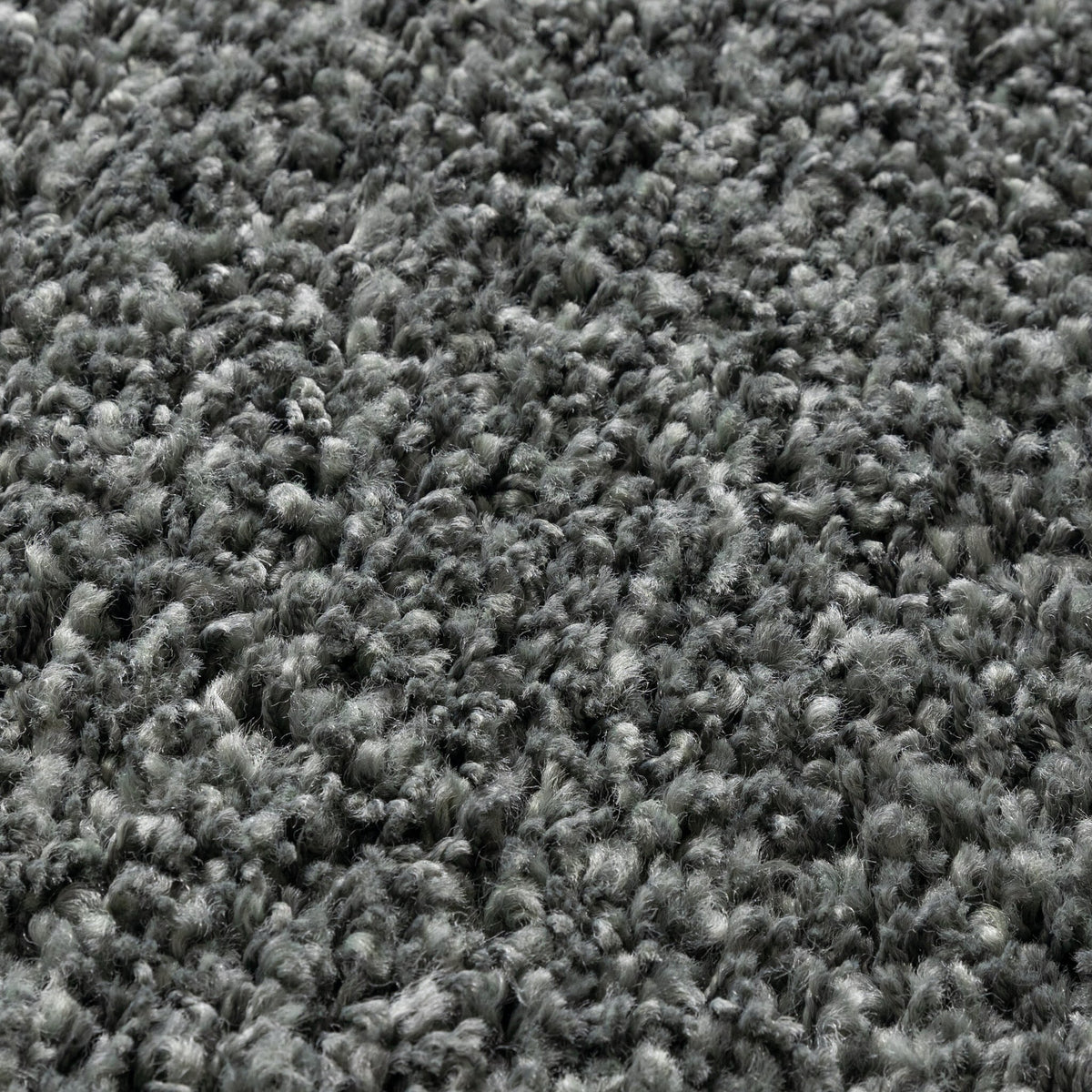 Round shaggy rug - Yves Green