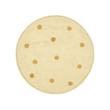 Round Kids' Room Rug – Lou Dots Yellow