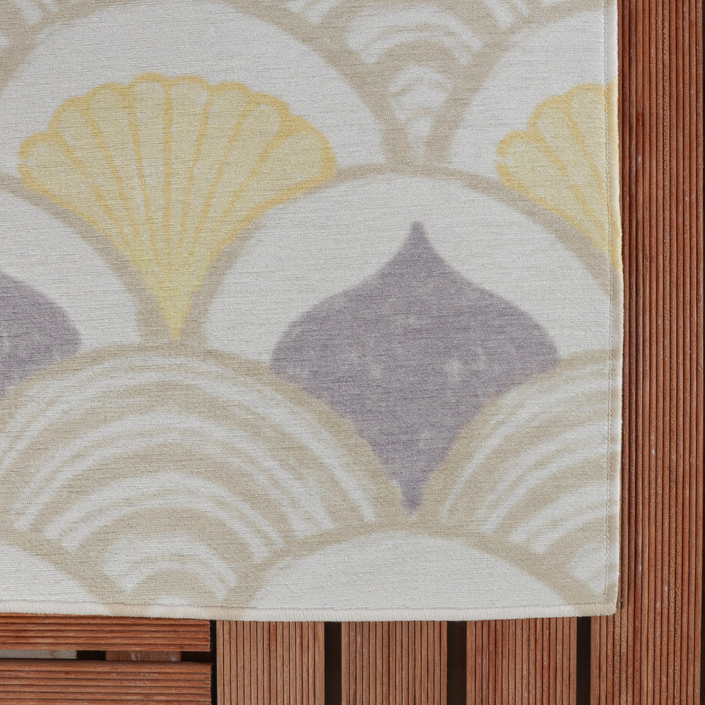 Outdoor Rug - Oasis Shell Yellow/Lilac