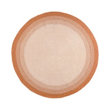 Round Indoor Outdoor Rug - Florence Terracotta