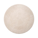 Round Fluffy Rug – Bobby Cream