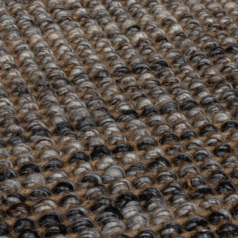 Jute Runner - Motto Ombre Grey