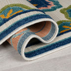 Indoor and Outdoor Rug - Batio Floral Blue/Green