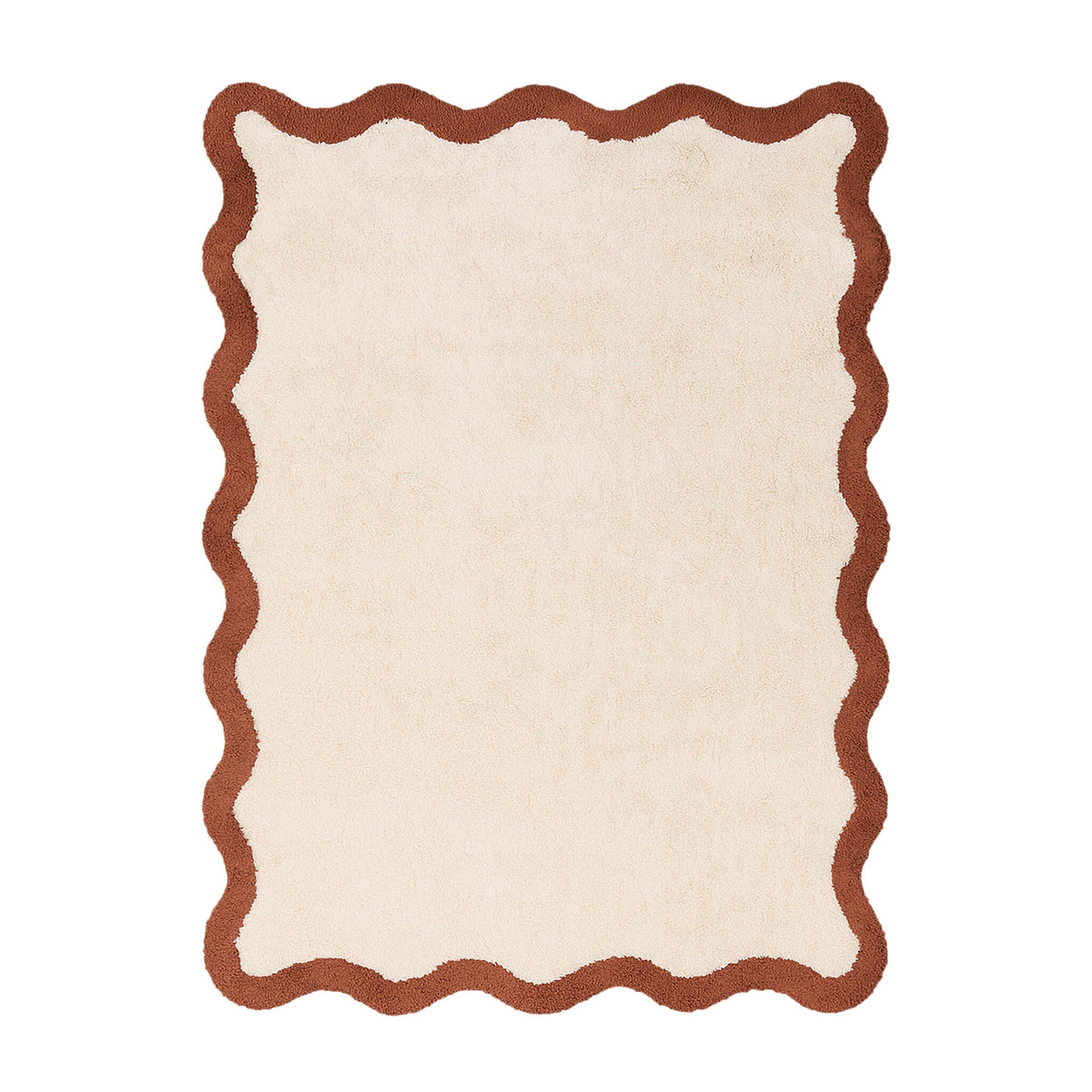 Washable Rug – Hazy Brown/Cream