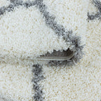 Berber Floor Rug - Agadir Circle Cream/Grey