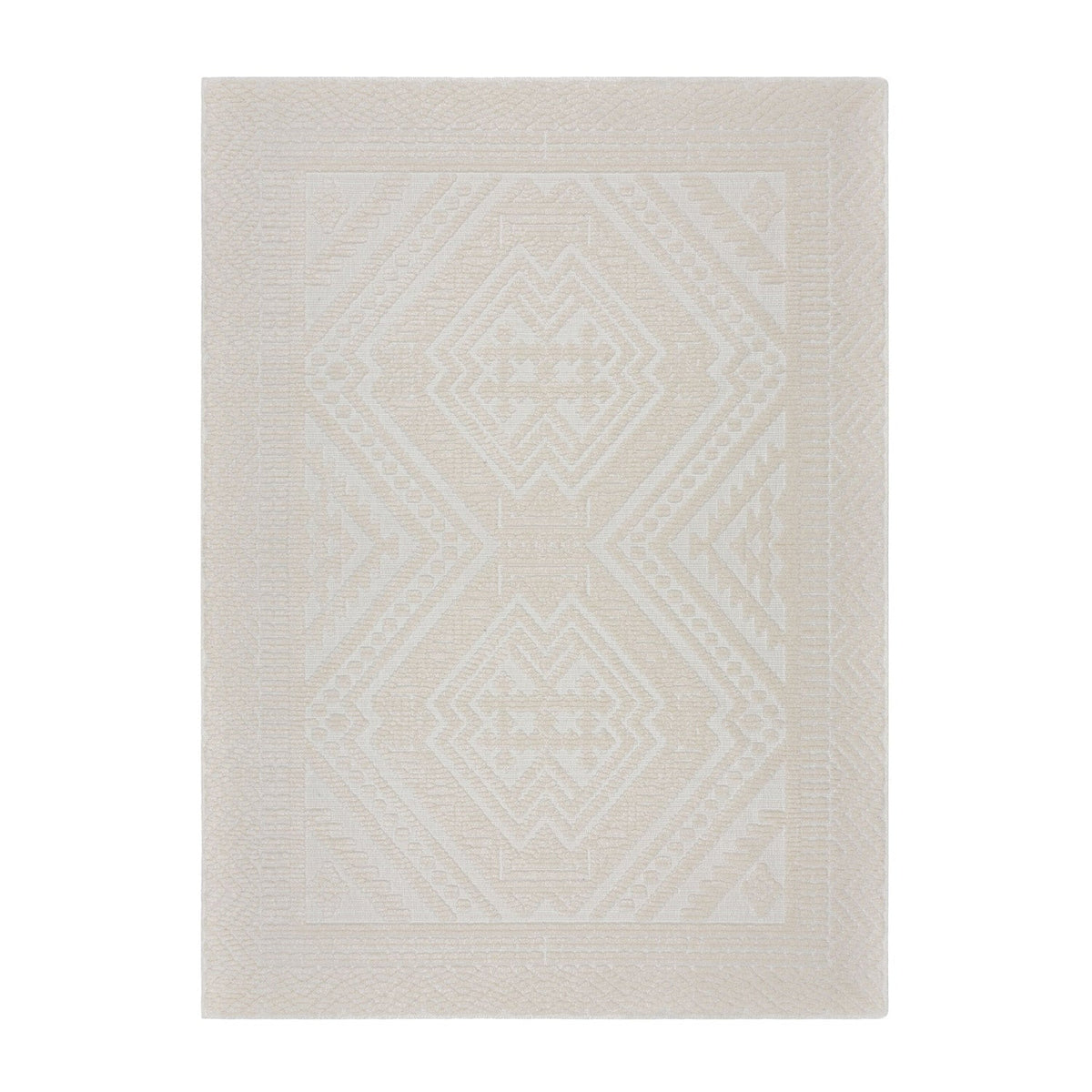 Washable Floor Rug - Galeo Jaipur Cream