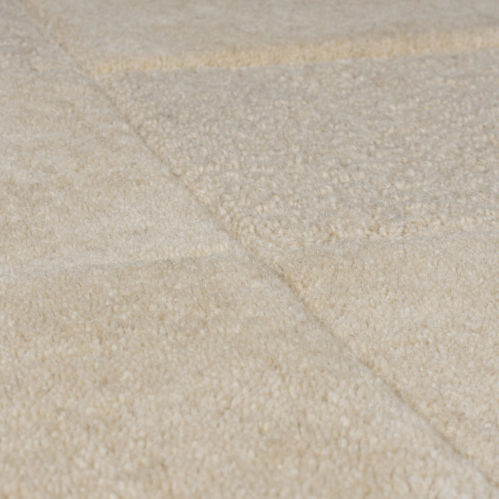 Modern floor rug - Mozo Checkerboard Beige