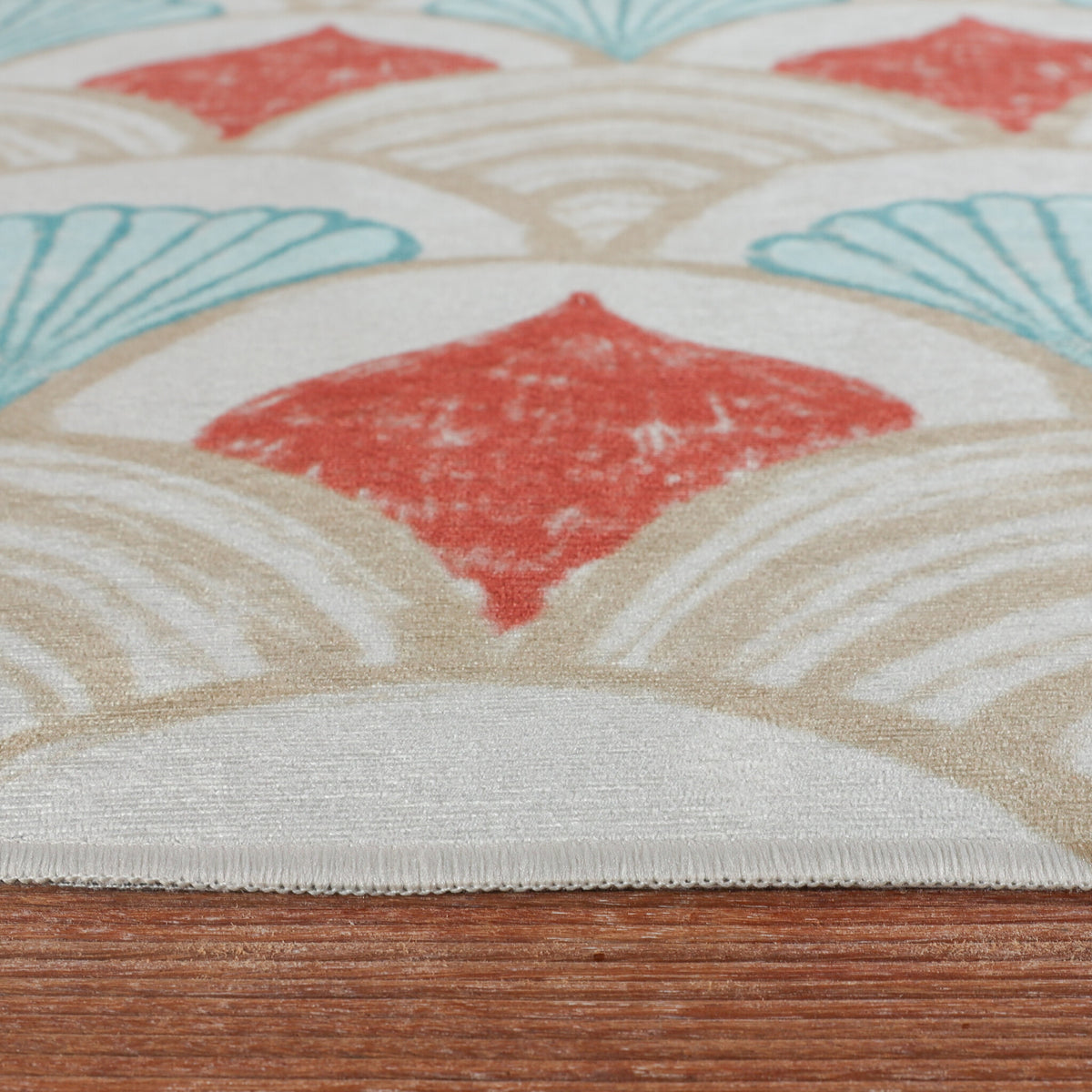 Outdoor Rug - Oasis Shell Blue/Red