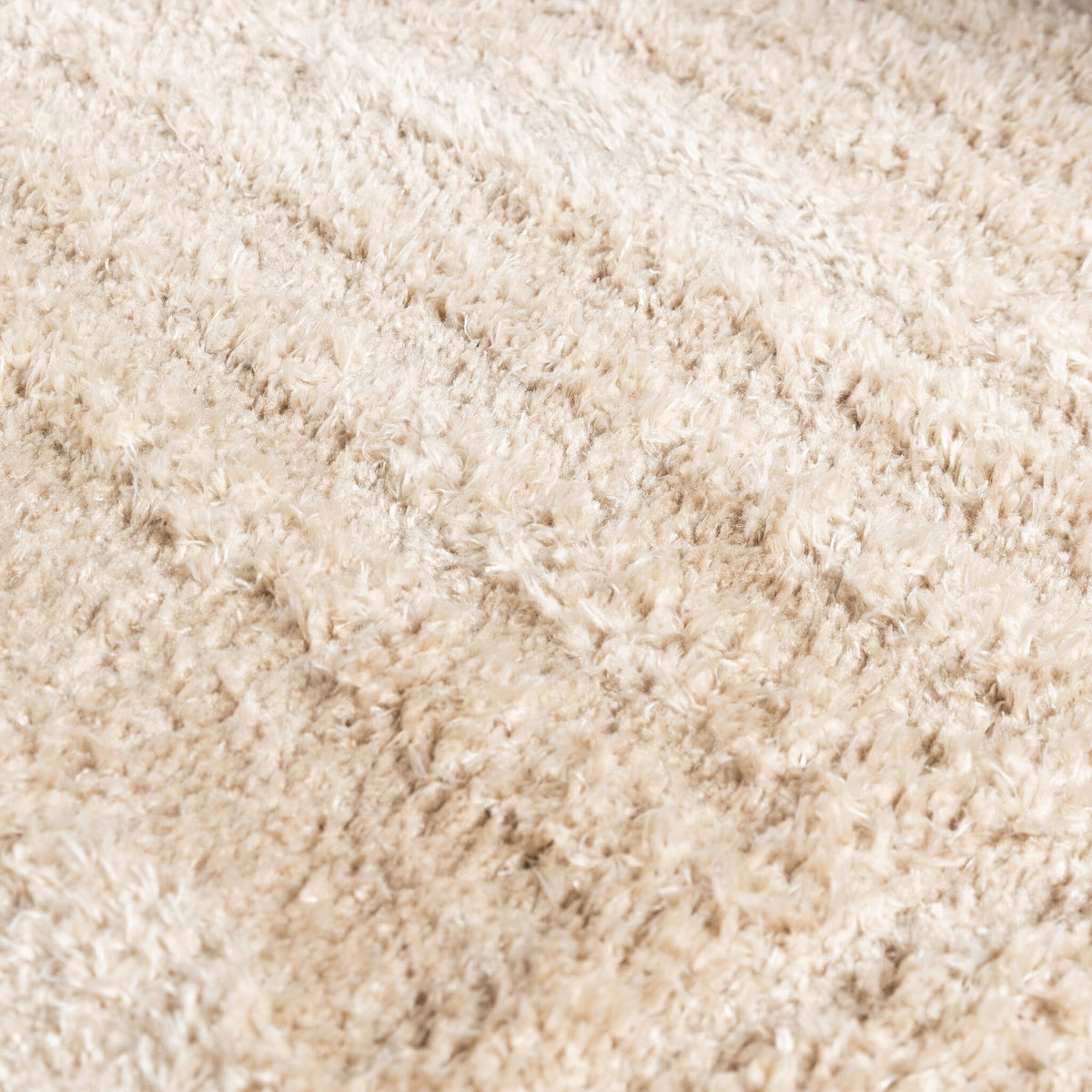 Round Scandinavian rug - Lova Arches Beige