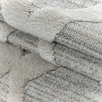 Scandinavian Floor Rug - Pitea Diamond Grey