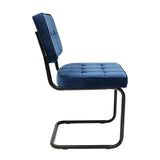 Velvet Chair - Ivy Dark Blue