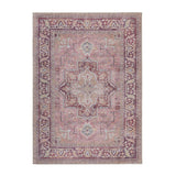 Washable floor rug - Reido Traditional Pink