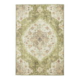 Vintage Outdoor Rug - Santo Mandala Green
