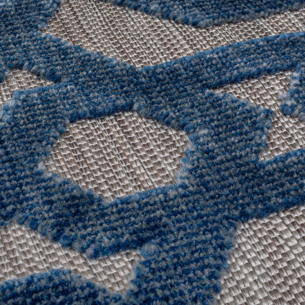 Outdoor Rug - Piatto Oro Blue