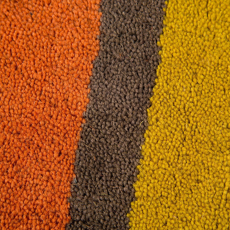 Round Modern Floor Rug - Illo Candy Multicolor