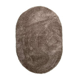Oval Shaggy Rug - Blaze Taupe