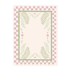 Outdoor Rug - Oasis Leaves Pink/Green