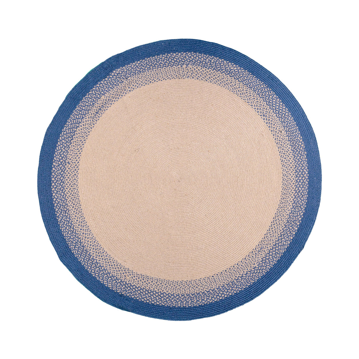 Round Indoor Outdoor Rug - Florence Blue