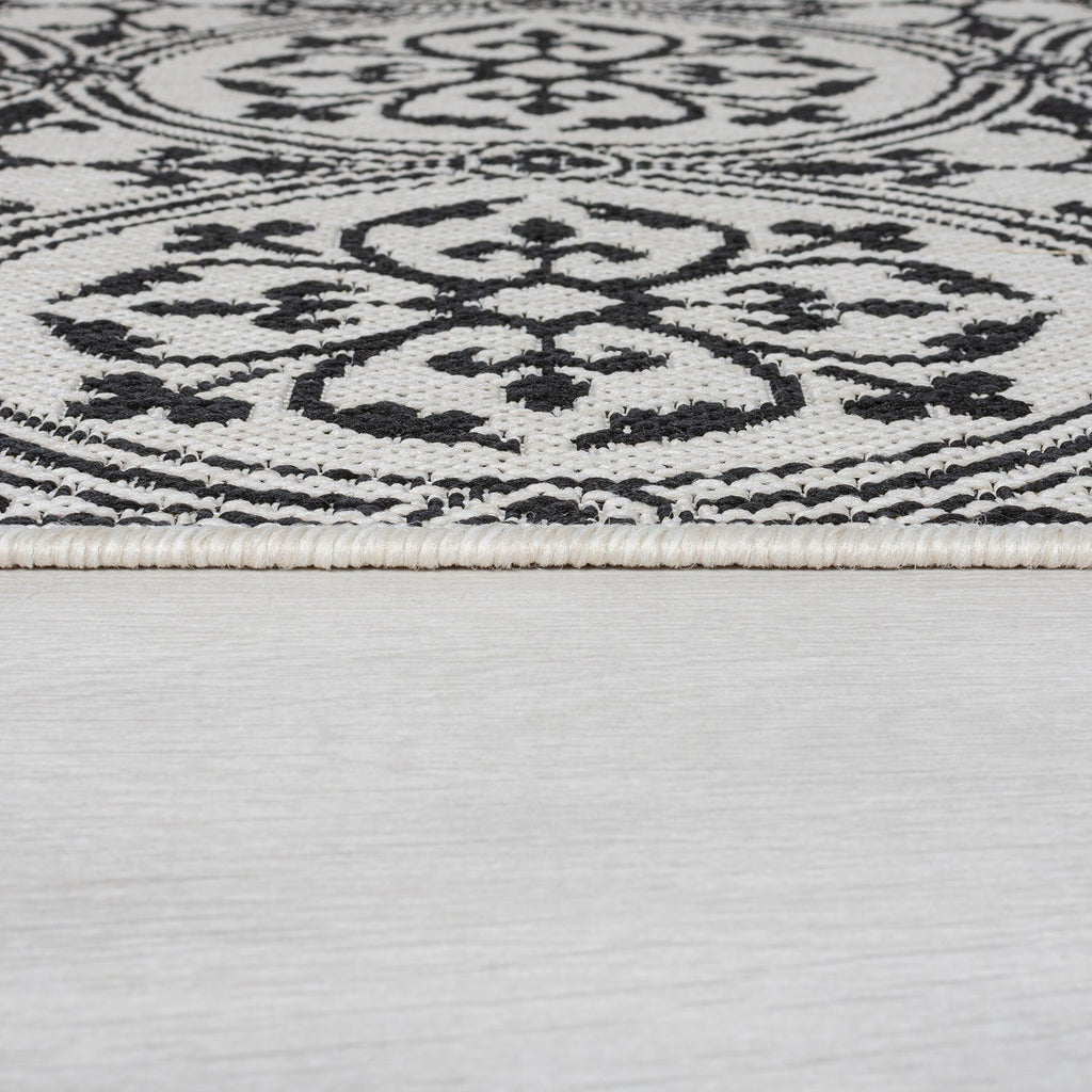 Outdoor Rug - Varano Casablanca Black/White