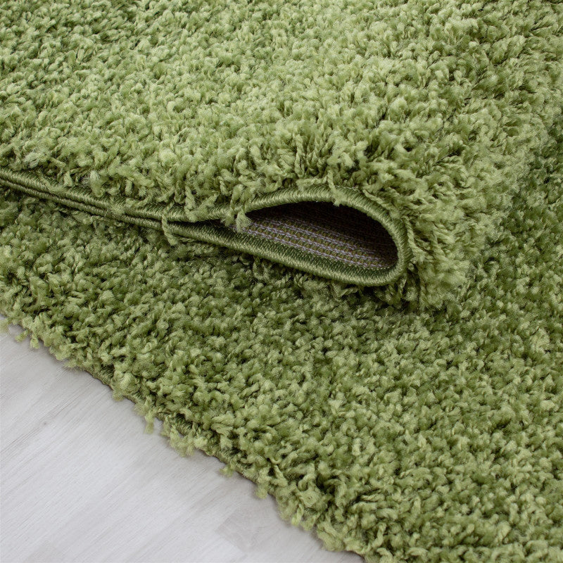 High-pile floor rug - Life Green