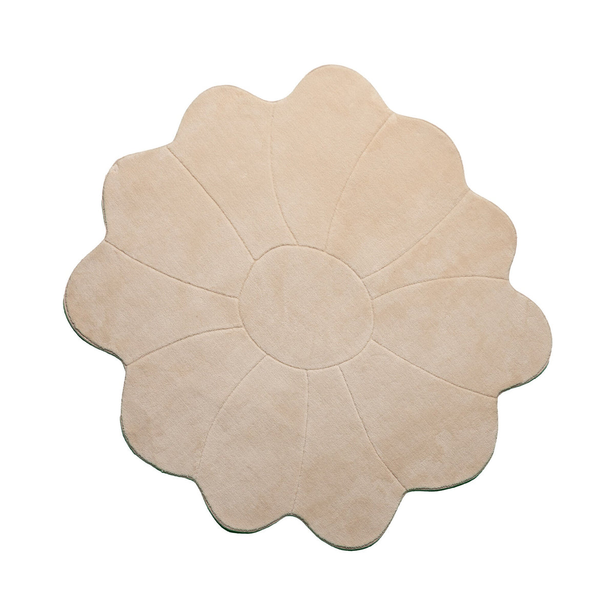 Washable children's rug - Coco Flower Beige