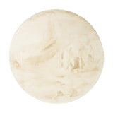Round High Pile Rug - Comfy Supreme Cream