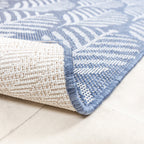 Outdoor Rug - Summer Leaves Blue