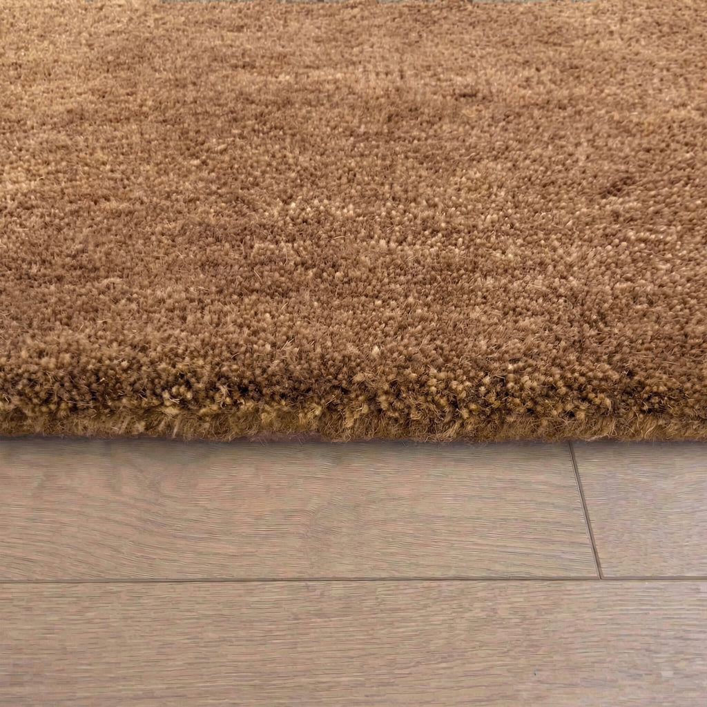 Round wool rug - Leone Taupe