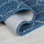 Washable runner - Argo Blue