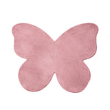 Washable Children’s Rug – Coco Butterfly Dark Pink
