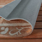 Outdoor rug - Maui Border Terracotta