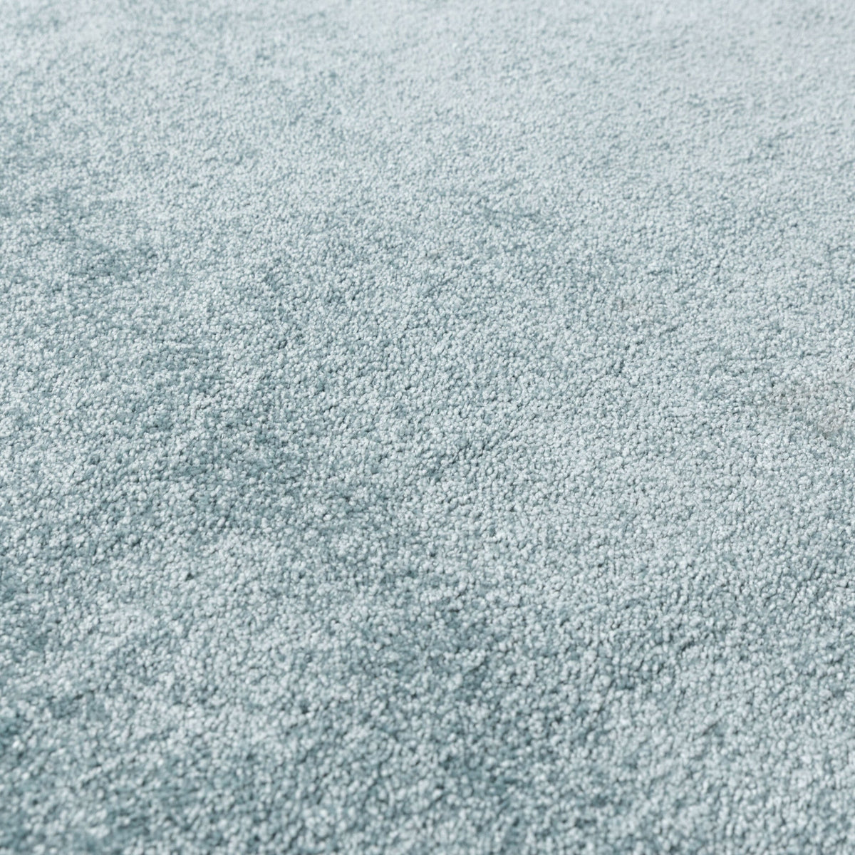 Round washable rug - Clean Light Blue