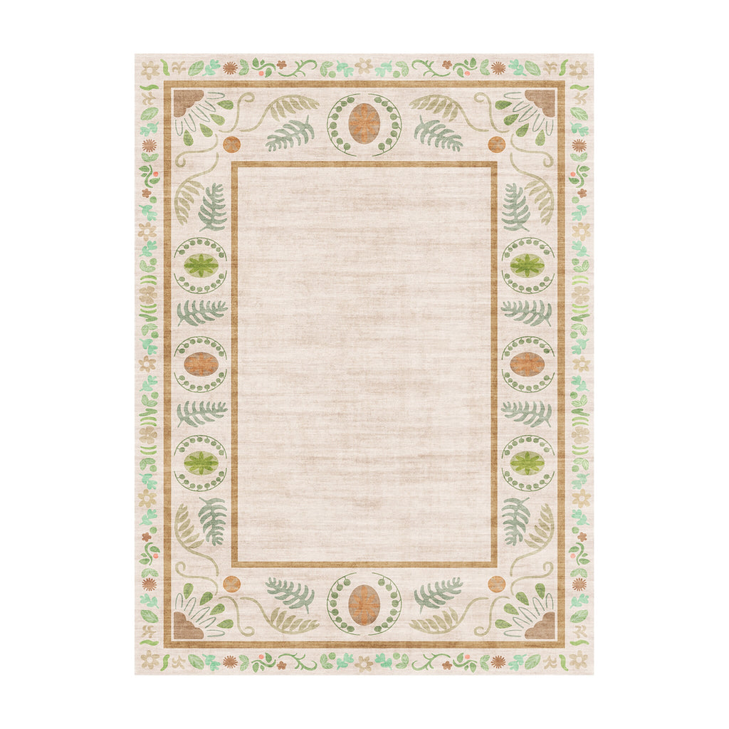 Outdoor rug - Maui Border Pink