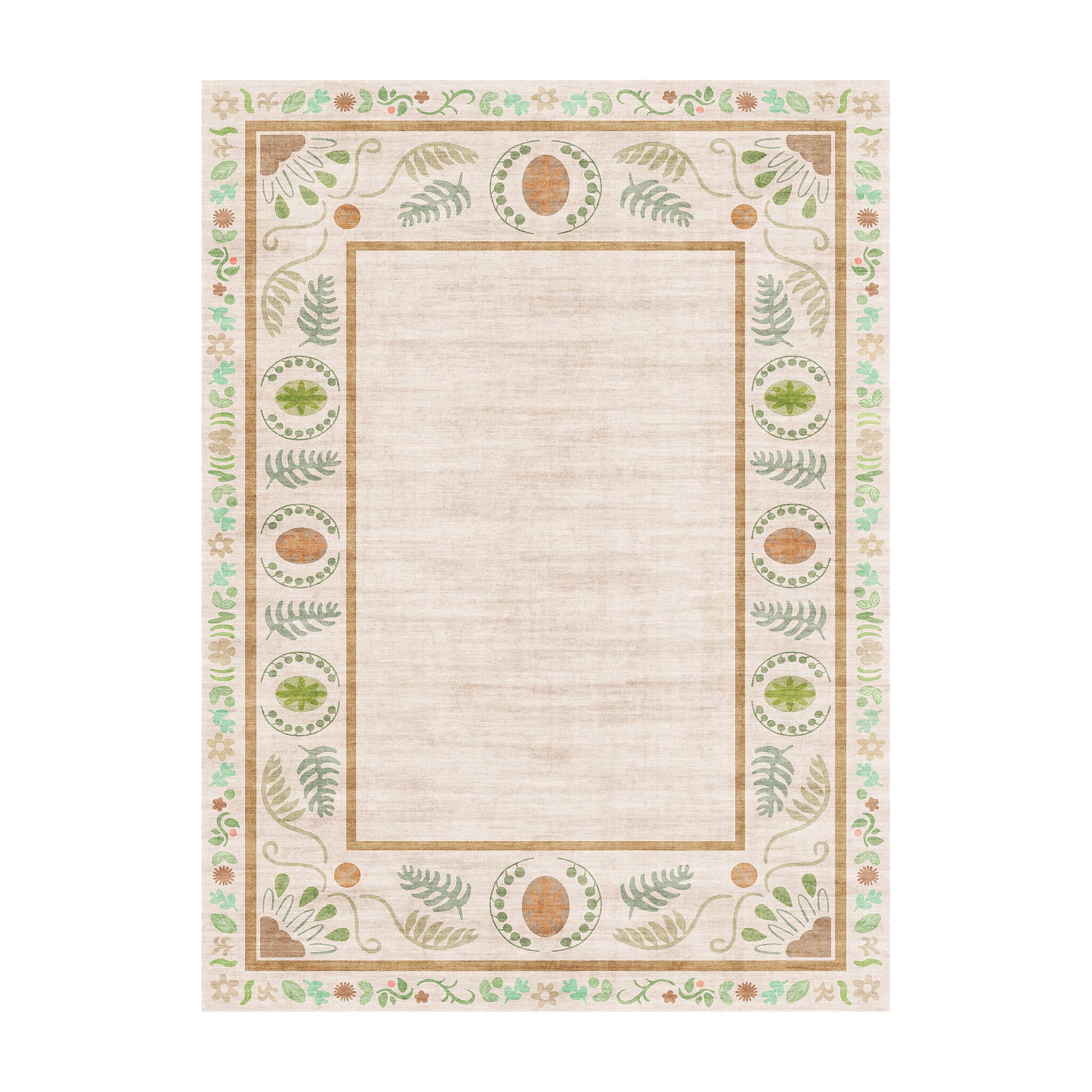 Outdoor rug - Maui Border Pink