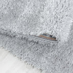 High-Pile Floor Rug - Blushy Light Gray